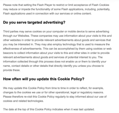 Cookie Policy